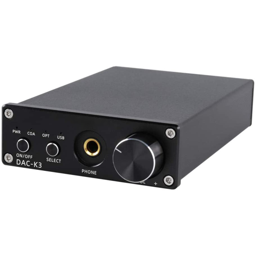 Conversor de áudio digital para analógico com plug and play, ampla compatibilidade com PC/MAC/PS5 1