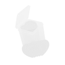 Heart Shaped Lint Nail Wipes 200 Count for Nail Polish Removal and Eyelash Glue Cleaning