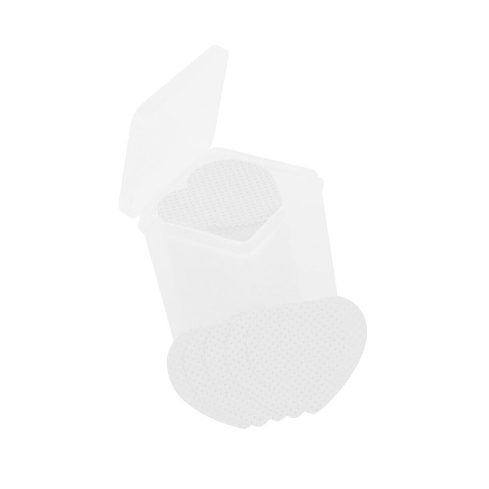 Heart Shaped Lint  Nail Wipes 200 Count for Nail Polish Removal and Eyelash Glue Cleaning