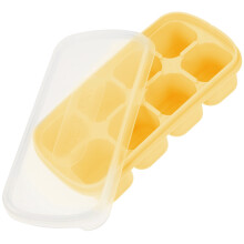 IJsblokjesvorm met deksel voor drankjes, gemaakt van TPE (voedselveilig PP), zomerse snoepvormpjes voor whisky, mini-tray.