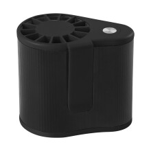 Daiosportswear draagbare ventilator, oplaadbare mini-tailleventilator met 3 snelheden, krachtige luchtstroom, clipventilator voor buiten, reizen en