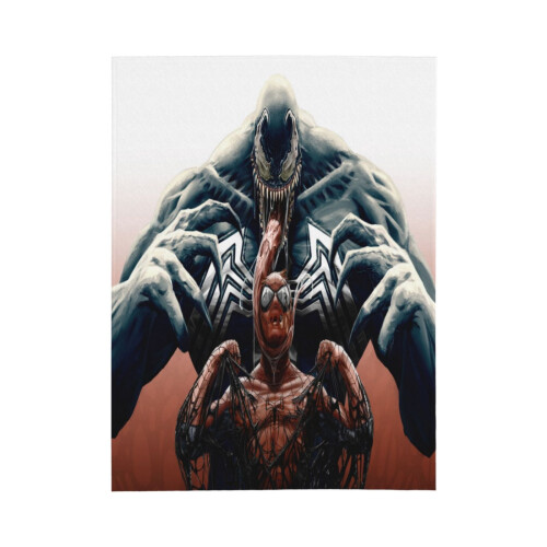 Blaincéad Lomra Spider-Man Braincéad Caithimh Thar a Bhog Cluthar, Gnéithe Leapa do Pháistí - Thar a Bhog 80"X60" 1