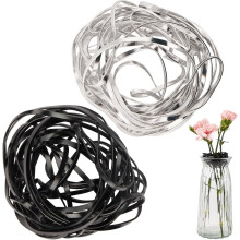 2Pcs 2 Colors Aluminium Alloy Flower Frogs for Arrangements Mixed Color 8x3.5mm 2pcs/color