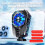 SUSUchens Phone Cooler, Digital Temp Display, 2-Gear Semiconductor Cooling, Adjustable Clip, Compatible with iPhone & Android, Black 3