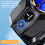 SUSUchens Phone Cooler, Digital Temp Display, 2-Gear Semiconductor Cooling, Adjustable Clip, Compatible with iPhone & Android, Black 7