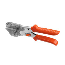 PVC Pipe Cutter 45135 Degree Multi Angle Miter Shears for Hose, Plastic Tube and Wire Duct Cutting (Orange)