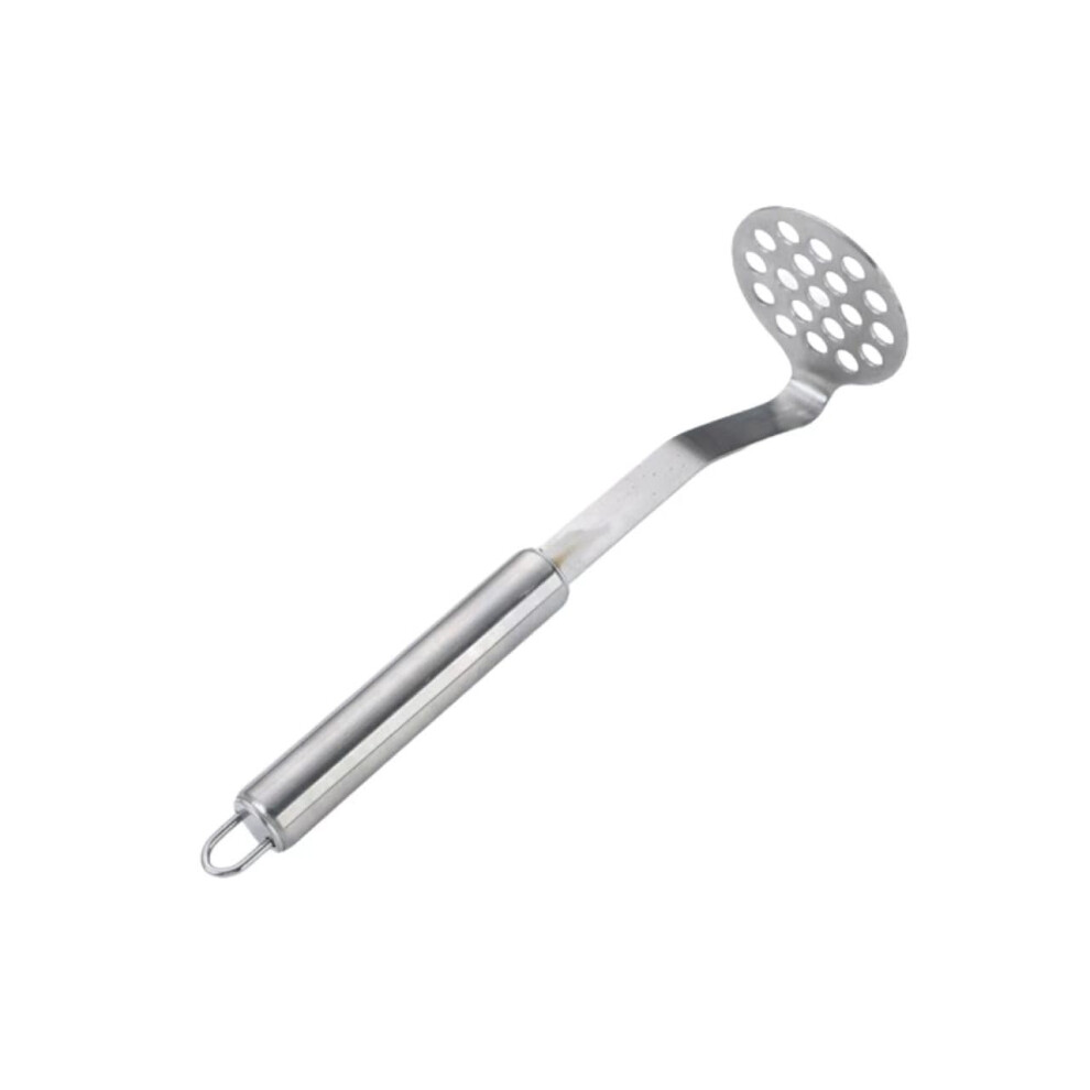 Stainless Steel Potato Masher with Ergonomic Handle for Sweet Potatoes and Baby Food