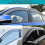 Window Visors Rain Guards Wind Deflectors with Chrome Strips for Mazda CX30 20202024 4