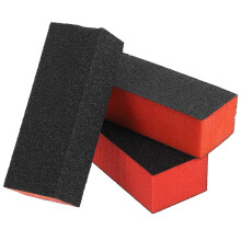 Nail Buffer Block Orange Sponge for Natural Nail Shaping Polishing Sanding Manicure Pedicure