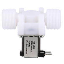 Elektrický solenoidový ventil, průtokový spínač přívodu vody, normálně zavřený, odolný vůči vysokému tlaku, kompaktní konstrukce,