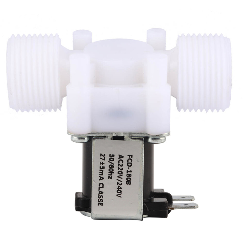 Electric Solenoid Valve Water Inlet Flow Switch Normally Closed High Pressure Resistant Compact Structure Long Service Life Automatic Control System 9358999282763