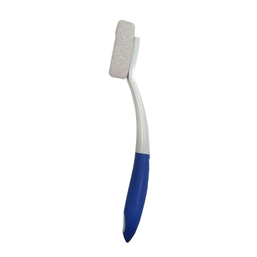Pumice Foot Scrubber with Handle, 2 in 1 Shower Pumice Stone Brush for Callus Removal