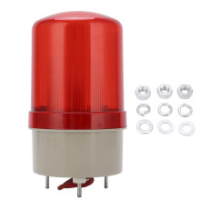 Industrielle LED-Rotationsblitz-Warnleuchten, elektrische Drehsignalleuchten für Notfälle mit 120 dB Alarm und Hochleistungs-LED-Chips