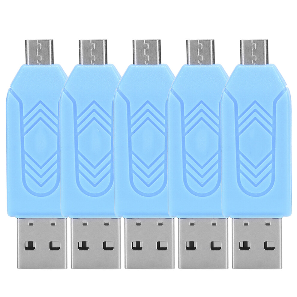 Micro Sd Card Reader, Portable For Seamless Data Transfer, Twist Turn & Durable Built For Resilience (5Pcs) 9147006889282