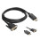 Καλώδιο προσαρμογέα DisplayPort σε DVI, επιχρυσωμένη υποδοχή για ροή βίντεο υψηλής 8