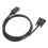 Υψηλής ανάλυσης DisplayPort σε DVI καλώδιο επιχρυσωμένο με βύσμα γρήγορης μετάδοσης 4