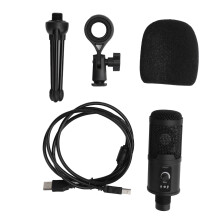 Natural Sound Reproduction With Smooth Extended Frequency Response, Cardioid Condenser Usb Microphone Offers Crystal Clear Sound Quality Ideal For Pod