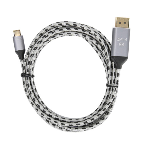 Εκτεταμένη υποστήριξη οθόνης Καλώδιο DisplayPort Τριπλή θωράκιση Συμβατό με 1