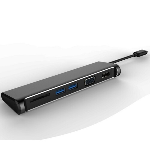 Διανομέας USB-C με υποστήριξη διπλής οθόνης για απρόσκοπτη ενσωμάτωση πολλαπλών 1