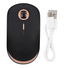 Draadloze muis voor brede compatibiliteit, eenvoudig te gebruiken op diverse apparaten zoals pc's, laptops en Macs.