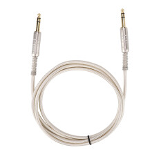 Câble d'extension audio pour guitare électrique, connecteur mâle-femelle, pédale de préhension à 360, blindage EMI/RFI, réduction du bruit,