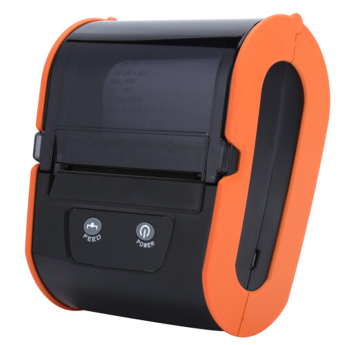 Barcode Label Maker with Portable Shipping Label Printer, Provides SDK for IOS and Android Inkless Thermal Printing Technology Bluetooth USB 2