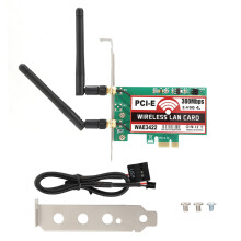 Adaptor de rețea wireless de mare viteză, placă Wifi PCI Express cu bandă duală pentru conectivitate de înaltă performanță, securitate a