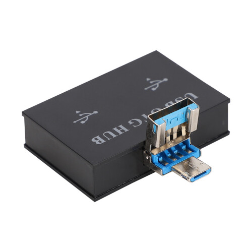 Διπλοί διανομείς USB, Plug and Play USB Splitter2Port, υλικά υψηλής ποιότητας, μικρό και φορητό 2