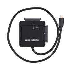 Alimentare stabilă pentru acces rapid la SSD-uri și HDD-uri SATA, cablu convertor pentru hard disk extern cu design prietenos, Plug and Play,