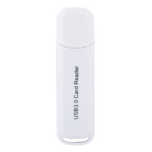 Design med doble spor, USB C og USB 3.0, Micro SD-kortleser, rask filoverføring med 5 Gbps hastighet, kompakt og bærbar, kompatibel med de fleste