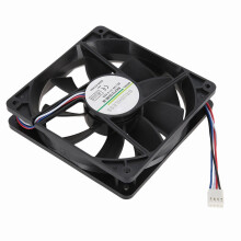 Ventola di raffreddamento silenziosa per PC, ventola di raffreddamento brushless PWM silenziosa e resistente con pale ad alto profilo e cuscinetti a