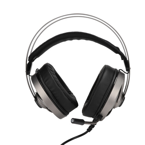 Low Frequency Volume Over Ear Gaming Headset With Independent Microphone Adjustable Sound Control Comfortable Head Mounted Adjustment Mute Function 2