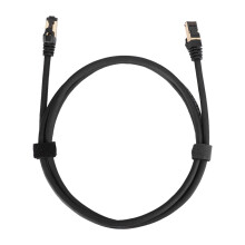 Cabo Ethernet de alta velocidade para conexão de rede, excelente design blindado anti-interferência, cabo de rede Cat8 de alta qualidade com