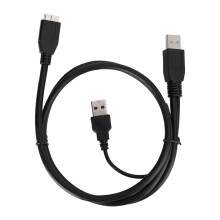 Digitale Dynamo, Micro USB 3.0-kabel, SuperSpeed synchronisatie en opladen voor externe opslag, snelle en veilige dataverbinding voor Samsung,