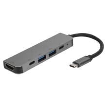 100W PD Charging USB C Hub For iPhone 15 Pro, Multiport Adapter With Crystal Clear Video 4K HDMI Output High Speed Data Transfer Plug And Play Compati