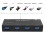 Κουτί διακόπτη επιλογής VGA Switch4In1Out Μεταλλικό κέλυφος Υποστήριξη ευρείας οθόνης 8