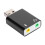 Προσαρμογέας στερεοφωνικού ήχου USB 3D, υψηλής ταχύτητας, plug and play, χωρίς πρόγραμμα 2