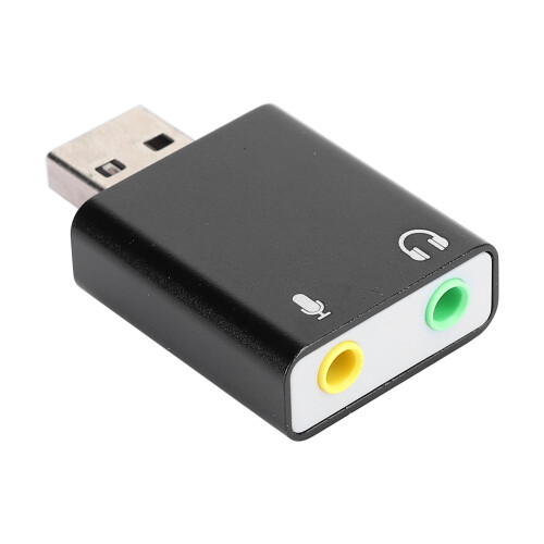 Προσαρμογέας στερεοφωνικού ήχου USB 3D, υψηλής ταχύτητας, plug and play, χωρίς πρόγραμμα 1