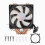 Ψύκτρα CPU με ψύκτρα αλουμινίου και σωλήνες θερμότητας χαλκού 4Pure, σχεδιασμός 1