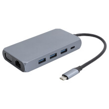 Docking Station with Dual Monitor Functionality, High-Speed Data Transfer for Efficient Workflows, SD Card Reader for Instant Access, PD Charging for