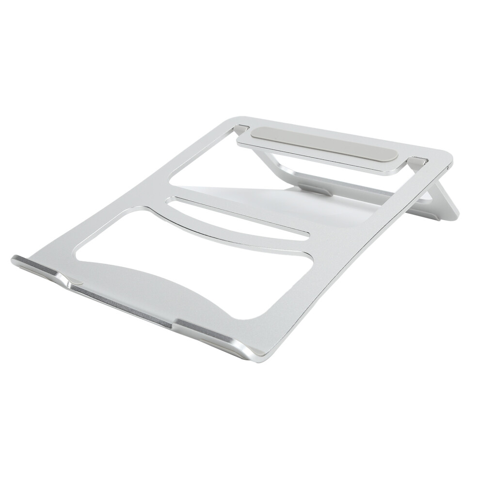 Lightweight Aluminum Laptop Riser Foldable Adjustable Ergonomic Stand Non Slip Heat Dissipation Wide Compatibility For All Notebooks Tablets Books Pro 9176269666880