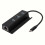 Διανομέας USB με θύρα Ethernet Gigabit Speed, USB C σε USB 3.0 Γρήγορη διασύνδεση δικτύου 1
