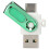 Εύχρηστη μονάδα flash USB, μονάδα USB 2.0 υψηλής ταχύτητας, plug and play, σχεδιασμός χωρίς 1