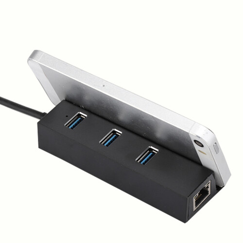 Διανομέας USB με θύρα Ethernet Gigabit Speed, USB C σε USB 3.0 Γρήγορη διασύνδεση δικτύου 2