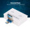 Διπλοί διανομείς USB, Plug and Play USB Splitter2Port, υλικά υψηλής ποιότητας, μικρό και φορητό 3