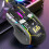Ποντίκι παιχνιδιών RGB με ενσύρματη σύνδεση και αναπνεύσιμα εφέ φωτισμού, 13 3