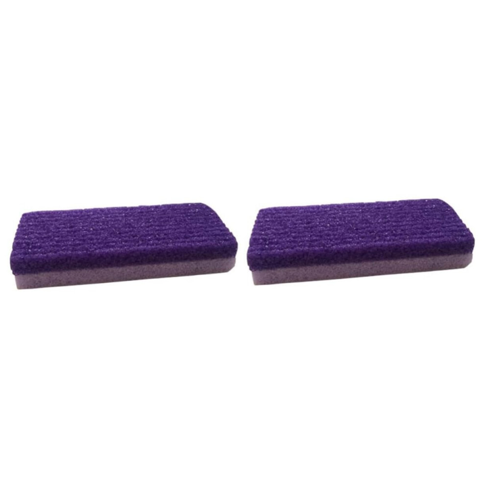 Foot Scrubber and Pumice Stone for Feet Callus Removal, Smooth Dead Skin Exfoliating Pedicure Tool, 2pcs