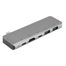 USB C Hub High Speed USB Hubs For Laptop Thunderbolt Docking Station With Multiple USB Port For Laptop And Gigabit Ethernet Plug And Play Fast Chargin