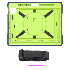 Schokabsorberende lagen met luchtkussentechnologie, hoes van militaire kwaliteit voor 10,9-inch iPad Air4, nauwkeurige uitsparingen, ingebouwde