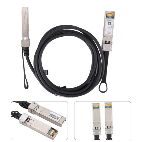 Άμεση σύνδεση καλωδίου χαλκού DAC SFP+ 10G για γρήγορη ανάπτυξη δικτύωσης με 2